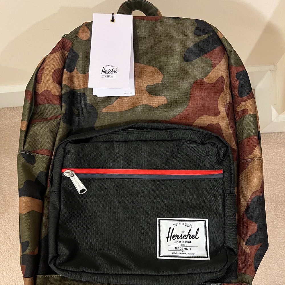 Herschel Supply Company Pop Quiz Backpack - Camo/Black {NWT}